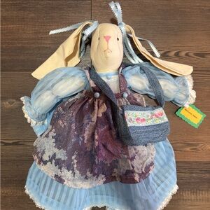 Handmade Plush Bunny “Madison Dawn”